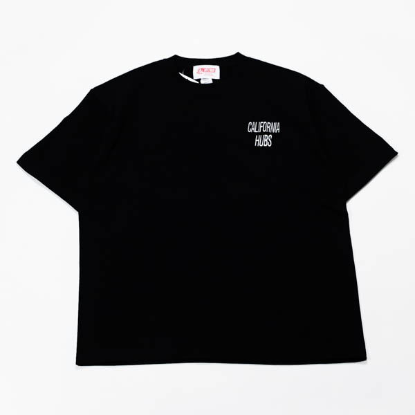 HUBS バックプリントTシャツ
